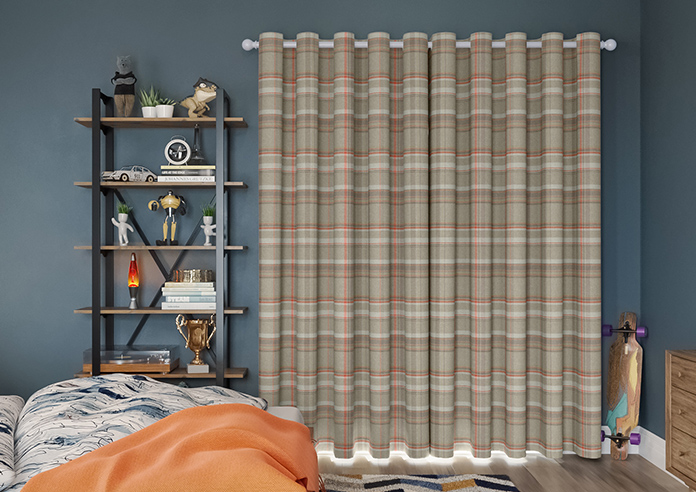 Macrae, Brown Tartan - Made to Measure Curtains - Image 7